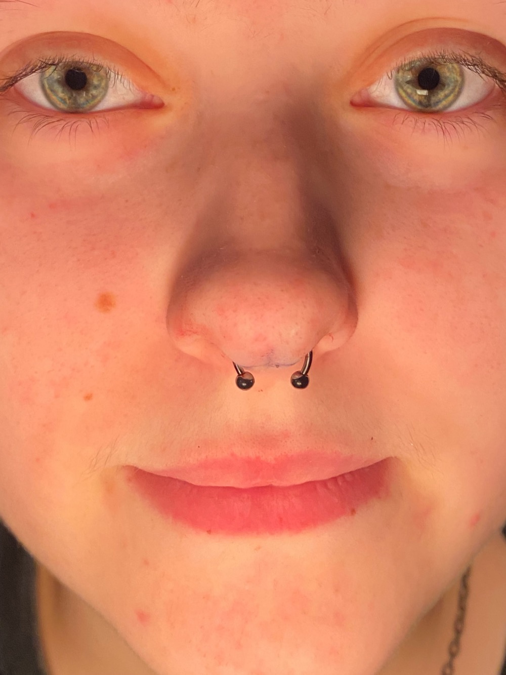 Septum piercing