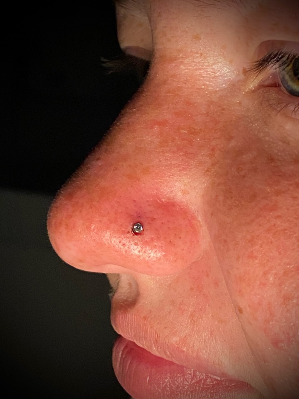 Nostril piercing
